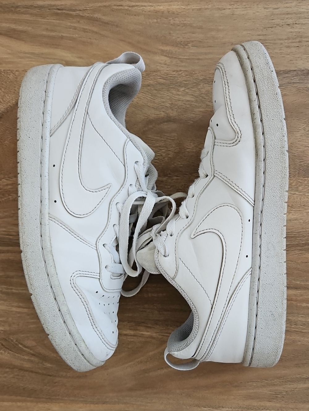 Nike Kids White Low-Top Sneakers